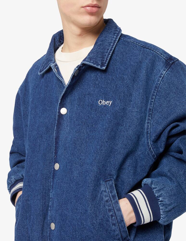 rinascente Obey Giacca rose blouson denim