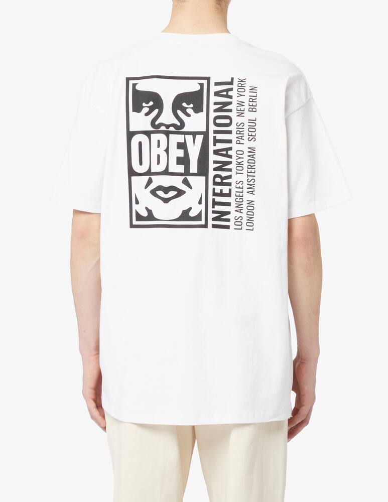 rinascente Obey Icon split t-shirt