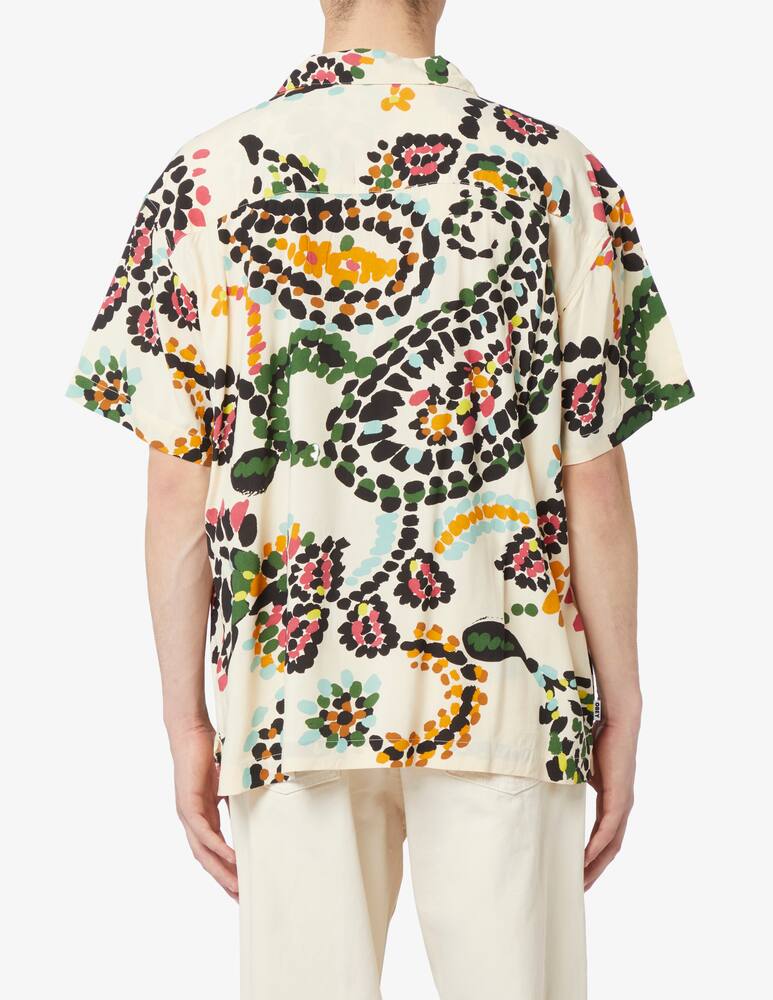 rinascente Obey Paisley dots short sleeve shirt
