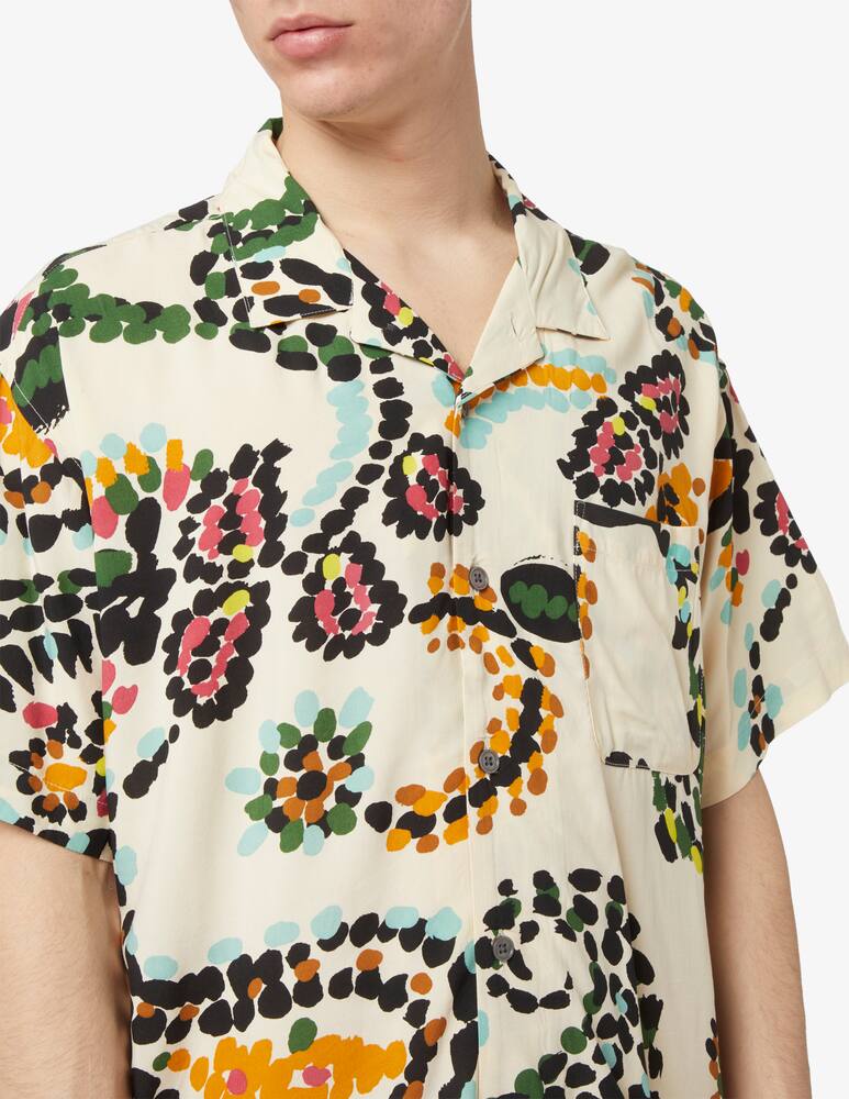 rinascente Obey Paisley dots short sleeve shirt