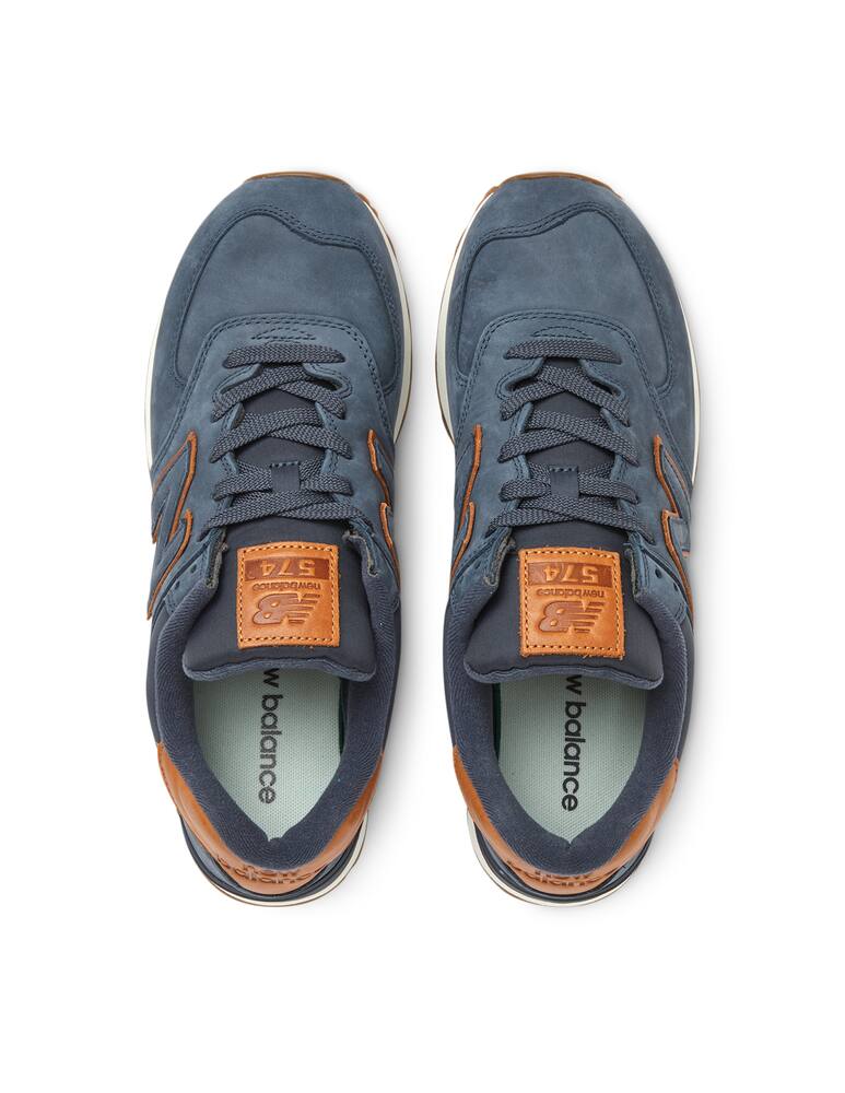 rinascente New Balance Ml574 leather sneakers