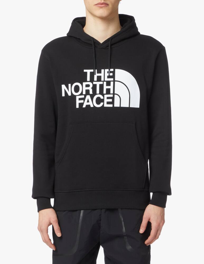 rinascente The North Face Felpa con cappuccio standard big logo print - nero