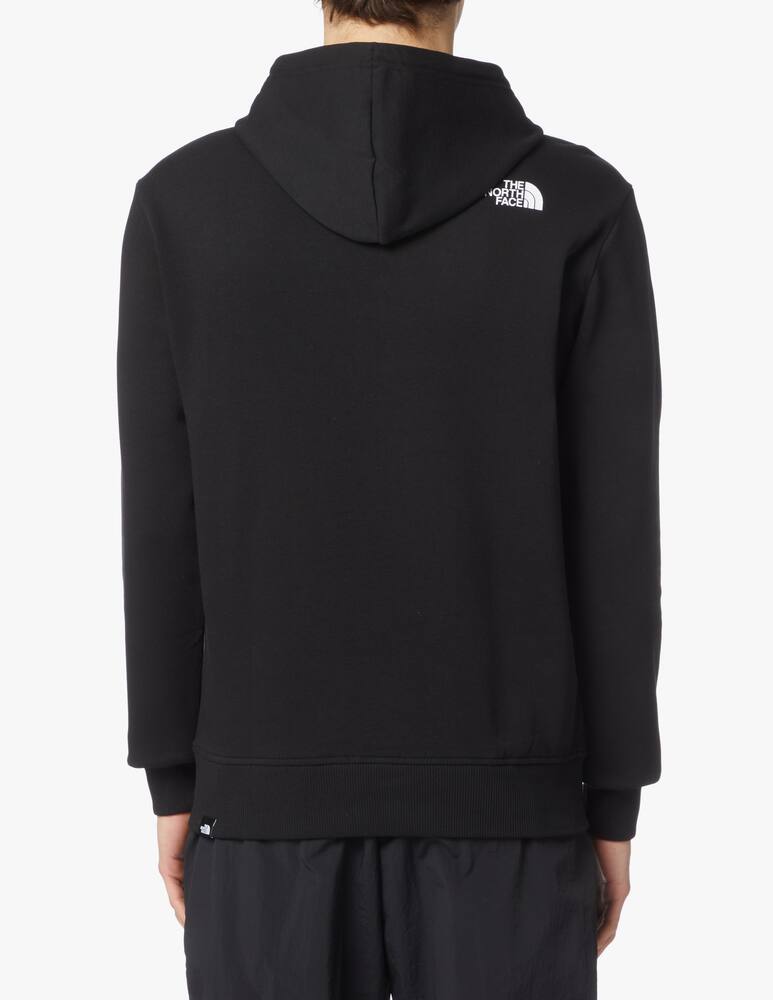 rinascente The North Face Felpa con cappuccio standard big logo print - nero