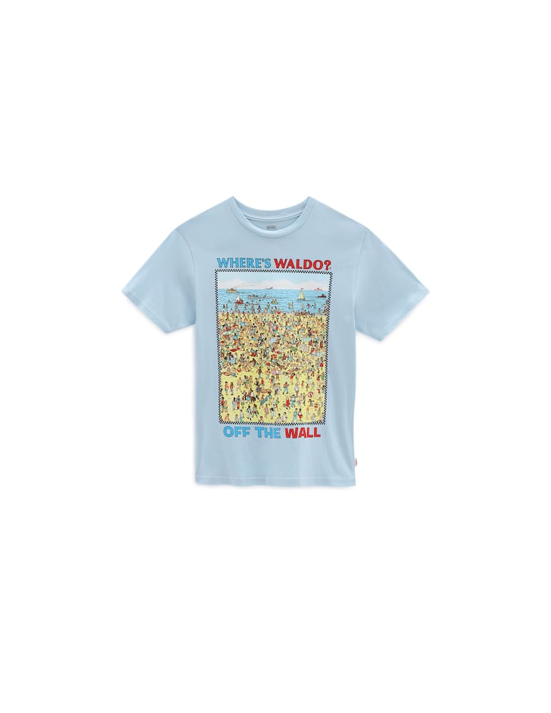 rinascente Vans Maglietta by vans x wheres waldo beach