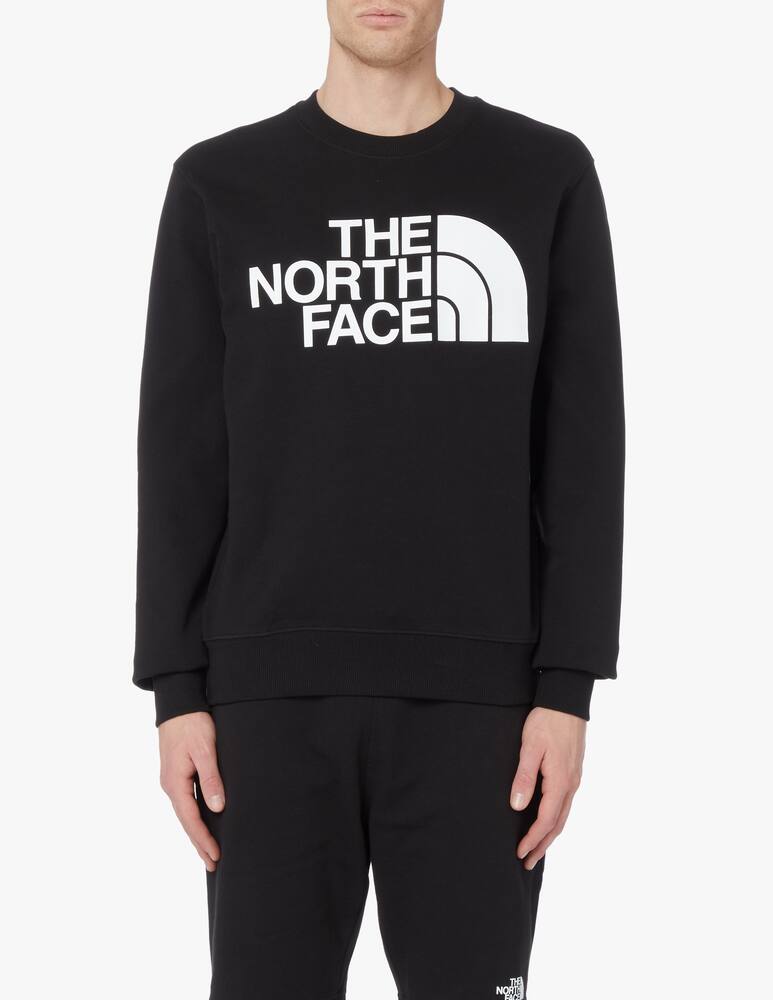 rinascente The North Face Big logo print standard roundneck sweatshirt - black