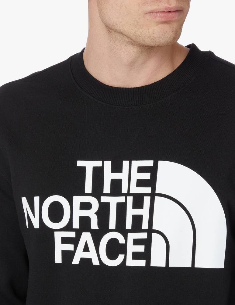 rinascente The North Face Big logo print standard roundneck sweatshirt - black