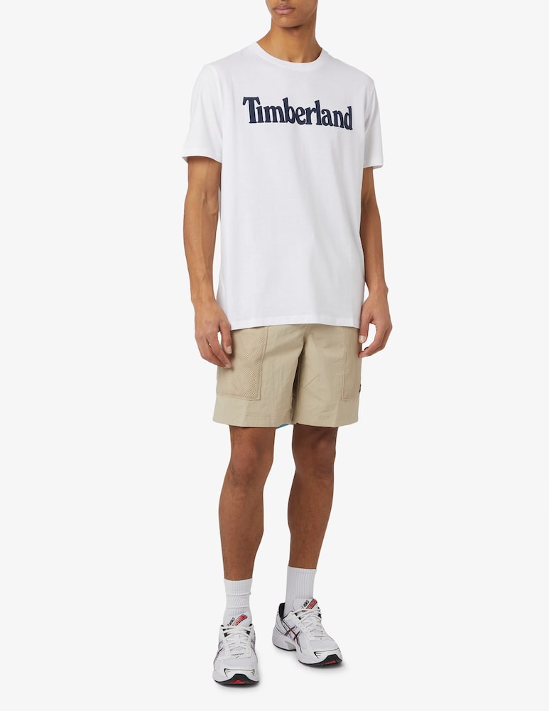 rinascente Timberland Logo linear river t-shirt 