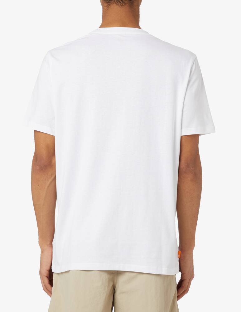 rinascente Timberland Logo linear river t-shirt 