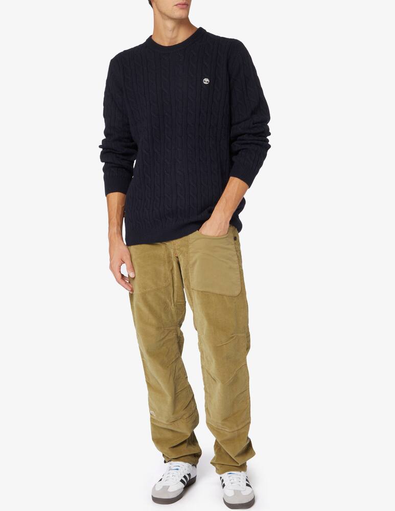 rinascente Timberland Braided crewneck jumper