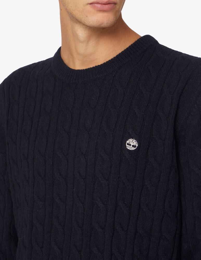 rinascente Timberland Braided crewneck jumper