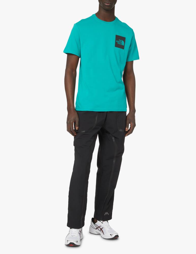 rinascente The North Face Maglietta manica corta fine box logo - verde