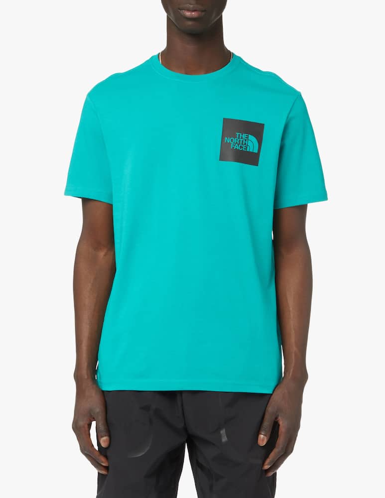 rinascente The North Face Maglietta manica corta fine box logo - verde