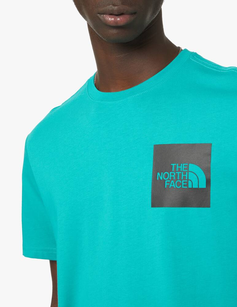 rinascente The North Face Maglietta manica corta fine box logo - verde