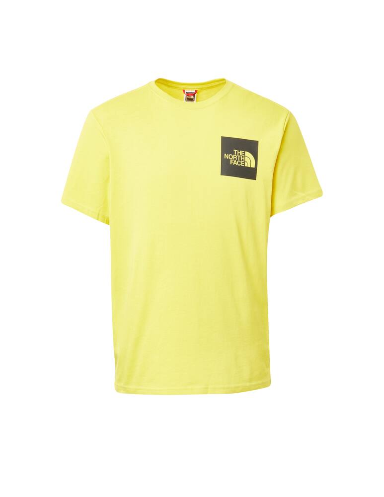 rinascente The North Face Fine box logo t-shirt - yellow