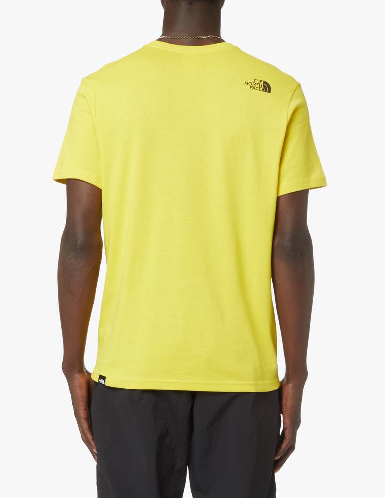 The North Face Maglietta manica corta fine box logo - giallo - immagine 3 The North Face Maglietta manica corta fine box logo - giallo - immagine 3