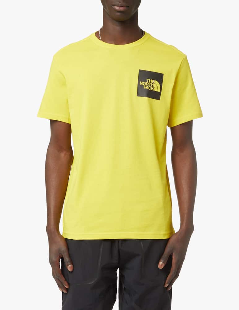 The North Face Maglietta manica corta fine box logo - giallo - immagine 1 The North Face Maglietta manica corta fine box logo - giallo - immagine 1