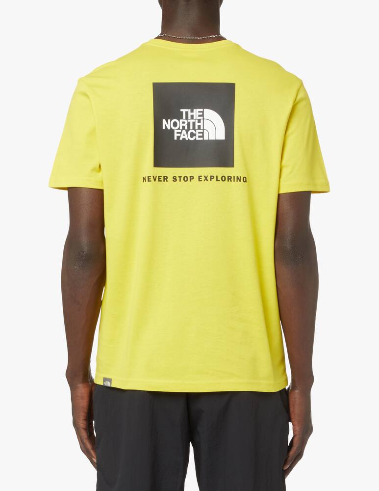 rinascente The North Face Maglietta manica corta red box logo retro - giallo
