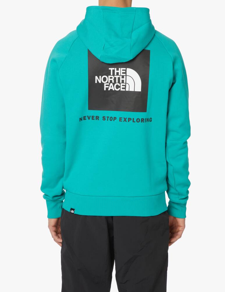 rinascente The North Face Raglan redbox hoodie - green