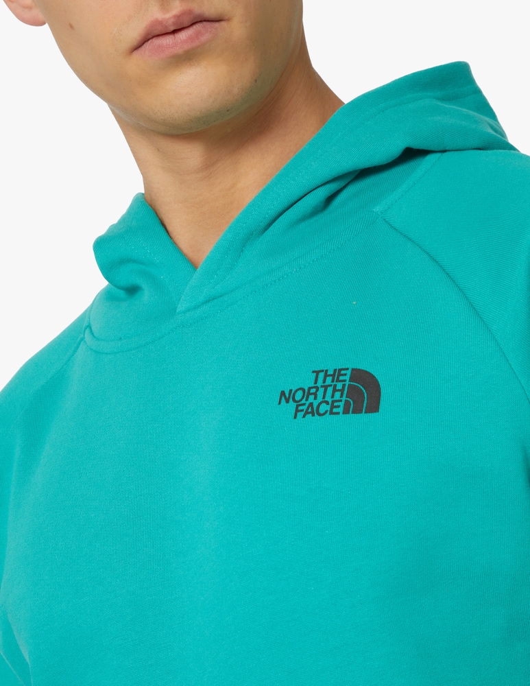 rinascente The North Face Raglan redbox hoodie - green