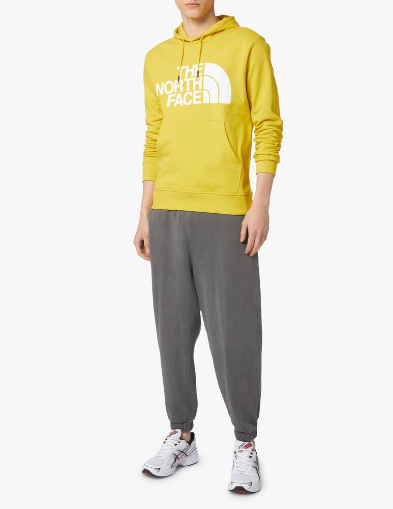 rinascente The North Face Felpa con cappuccio standard big logo print - giallo