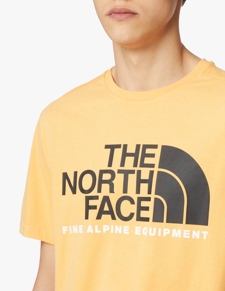 rinascente The North Face Maglietta manica corta alpine 2 big logo - arancione