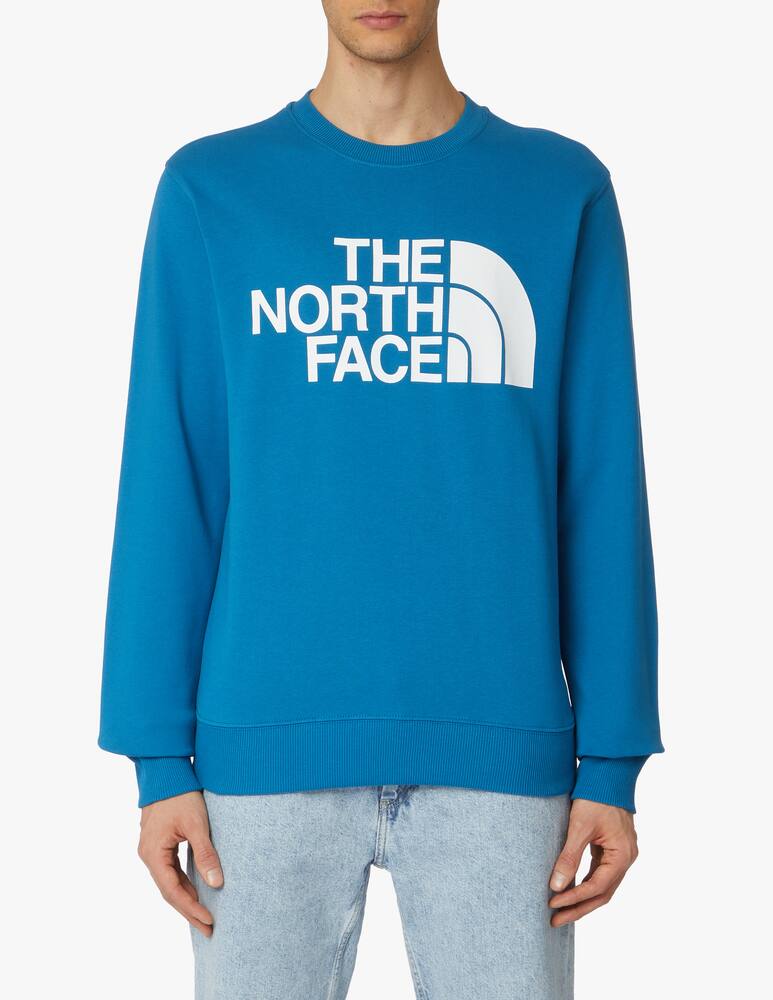 rinascente The North Face Big logo print standard roundneck sweatshirt - blue