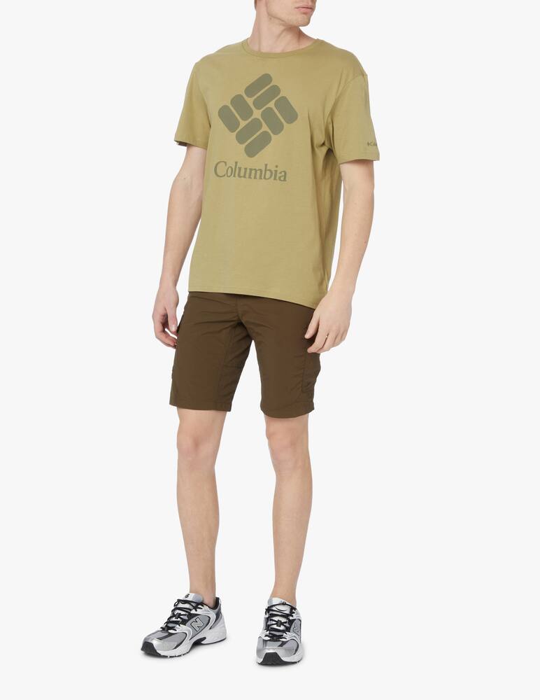 rinascente Columbia Nylon ripstop silveridge cargo short - green