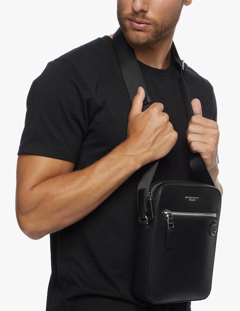 rinascente Michael Kors Henry flight bag - black