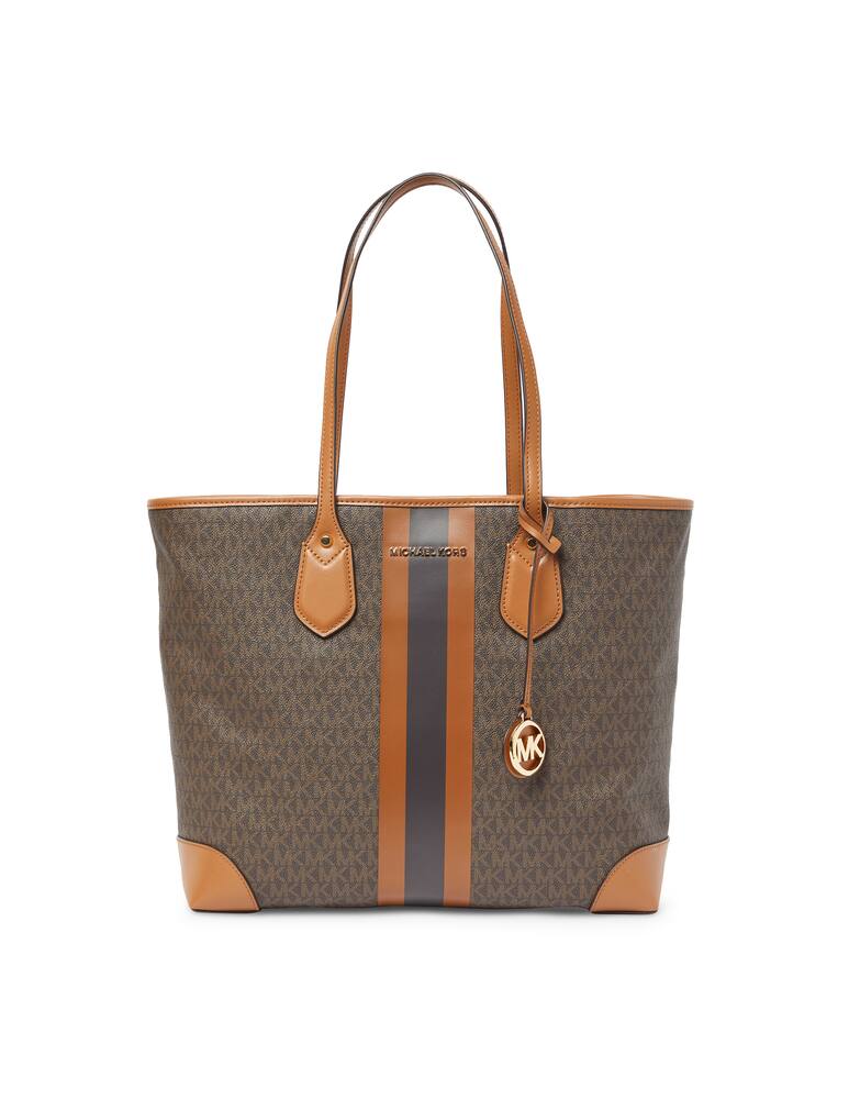 Michael Michael Kors Eva large logo stripe tote bag - picture 1 Michael Michael Kors Eva large logo stripe tote bag - picture 1