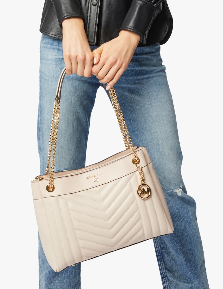 rinascente Michael Michael Kors Susan md borsa a spalla in pelle 