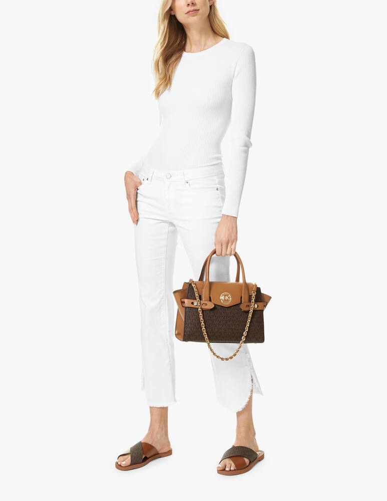 rinascente Michael Michael Kors Carmen Small Flap Borsa Satchel