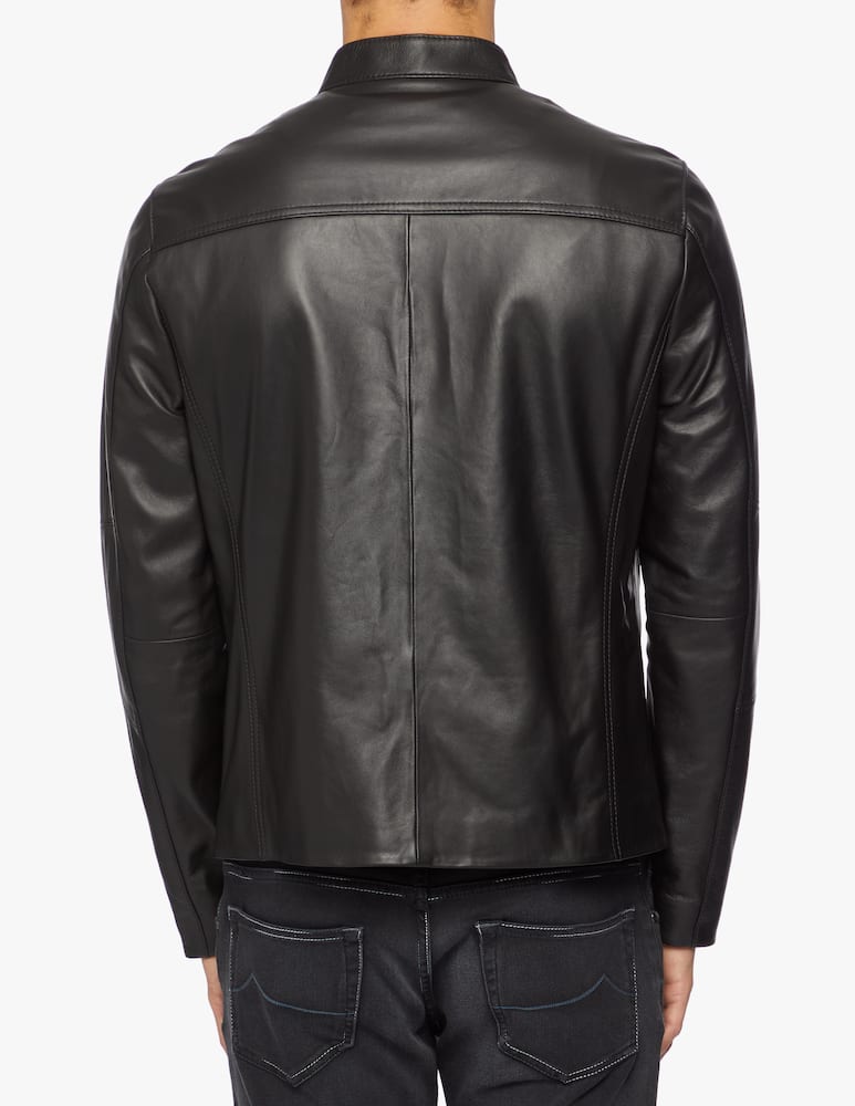 rinascente Michael Kors Full zip leather jacket