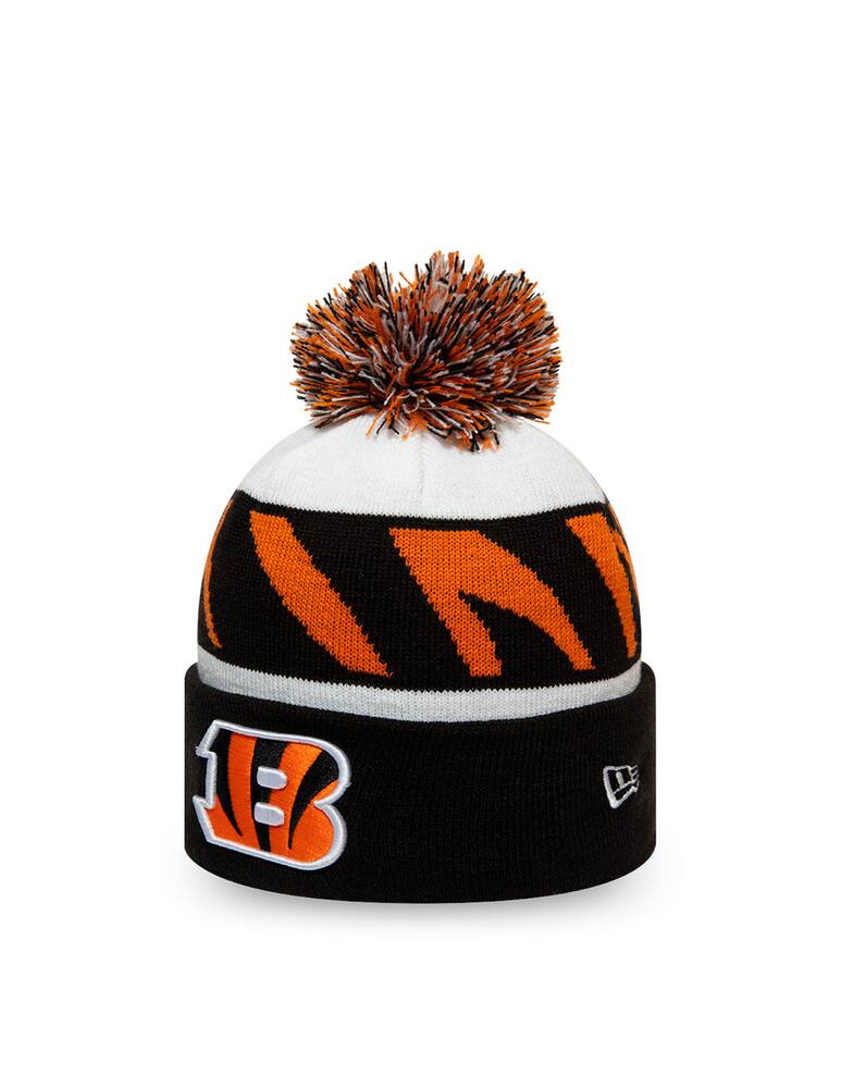 rinascente New Era Berretto con pop pon nfl striped cuff knit cinben otc