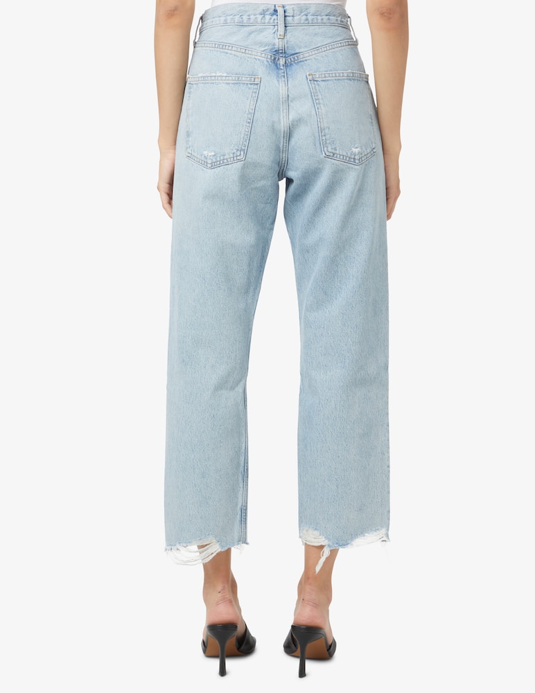 Agolde Jeans 90s crop In Nerve - Blu - immagine 3 Agolde Jeans 90s crop In Nerve - Blu - immagine 3