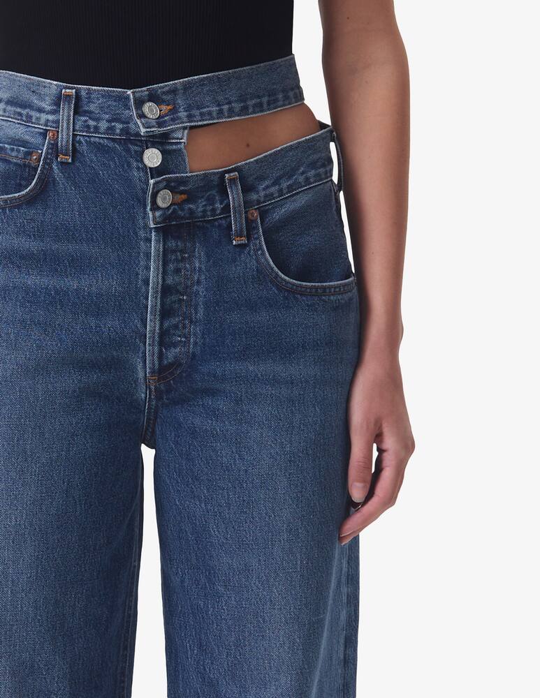rinascente Agolde Broken waistband jeans