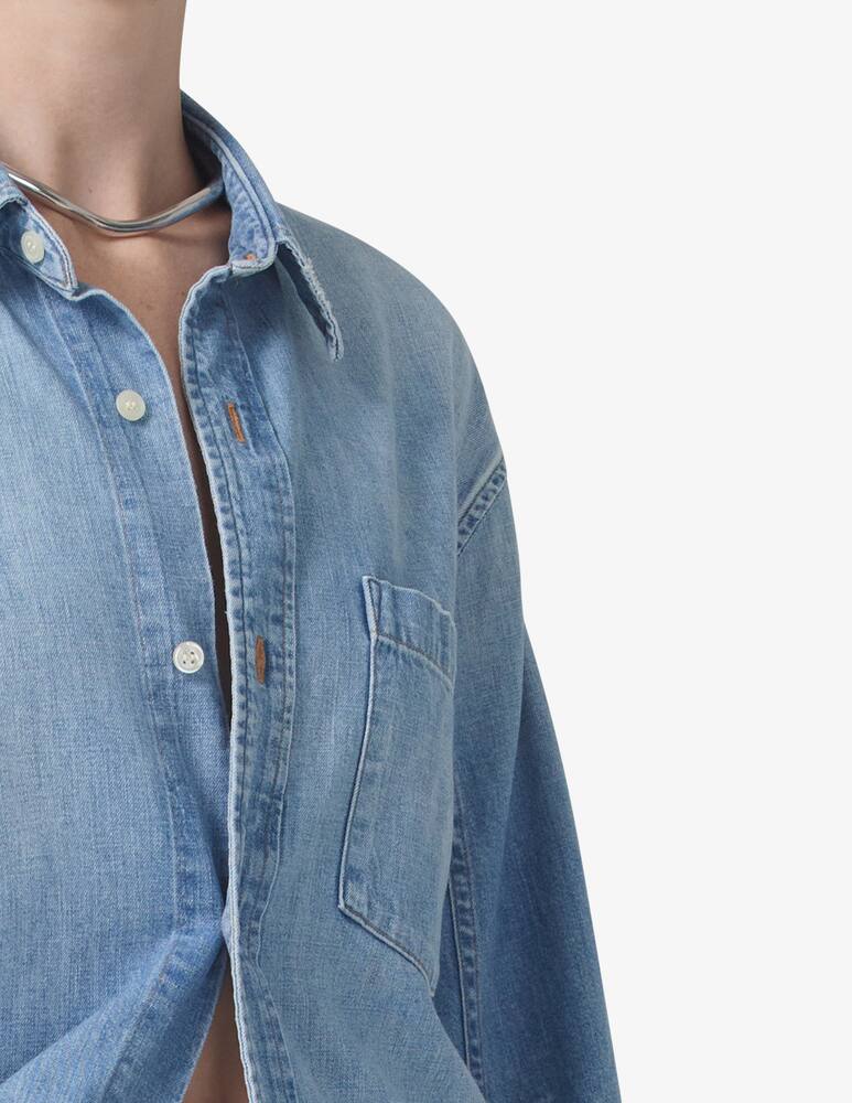 rinascente Citizens of Humanity T-shirt in cotone Kayla - Blu