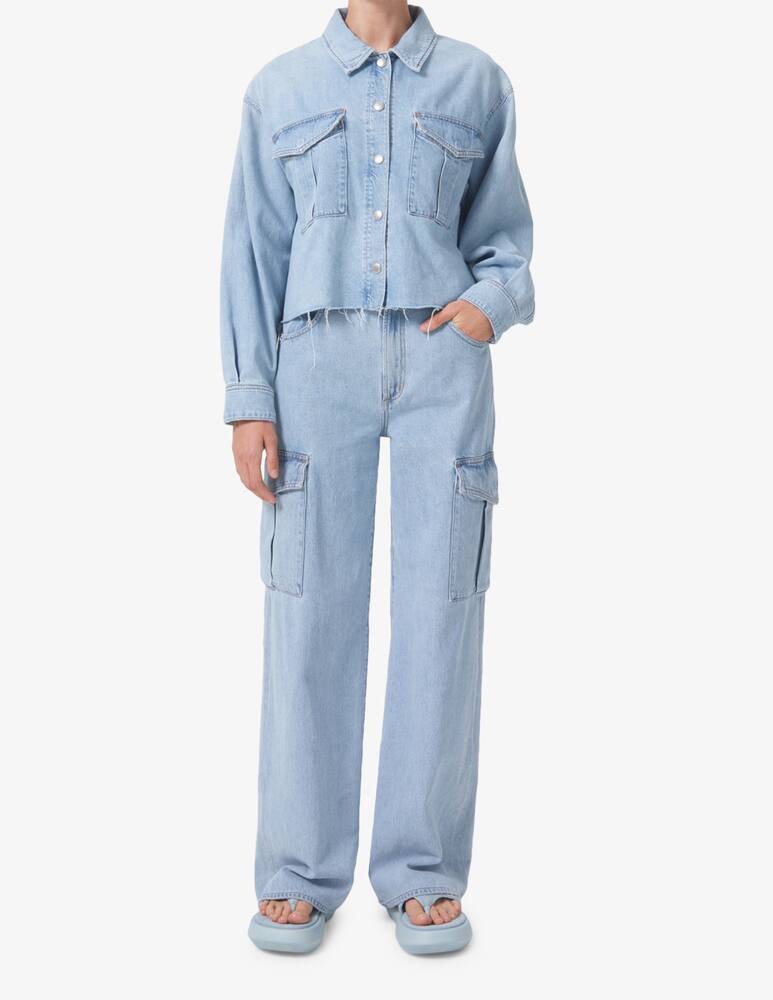 rinascente Agolde Minka cargo in realm jeans