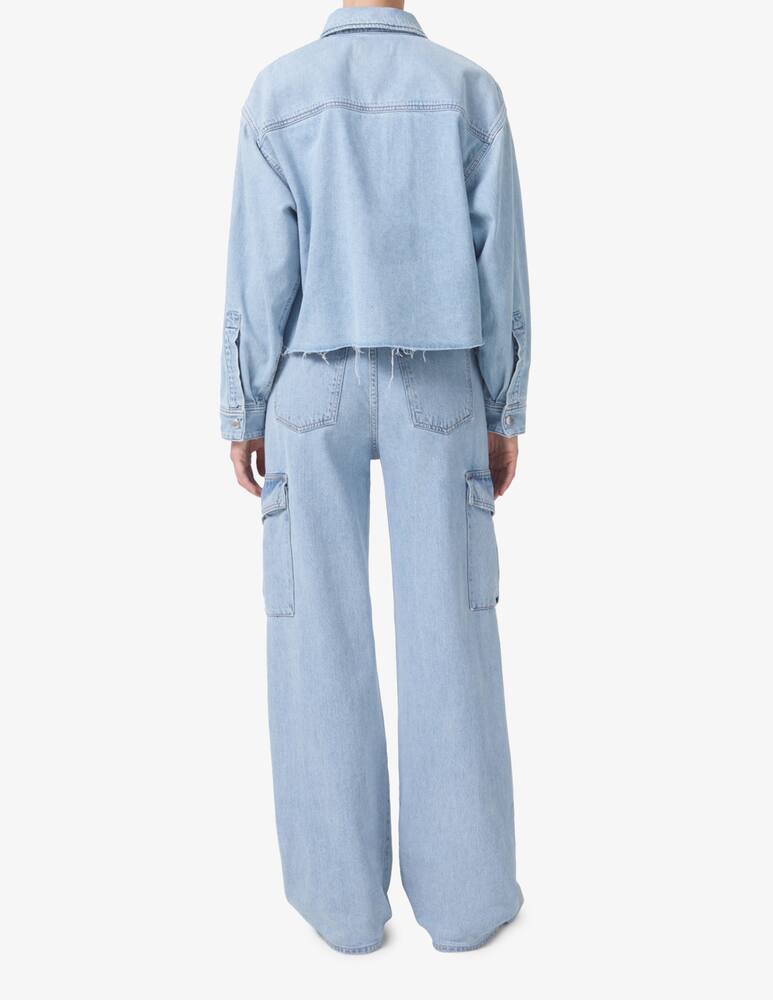 rinascente Agolde Minka cargo in realm jeans