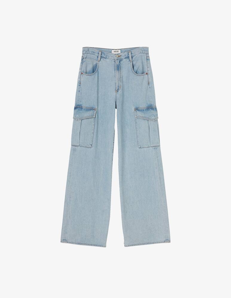 rinascente Agolde Minka cargo in realm jeans