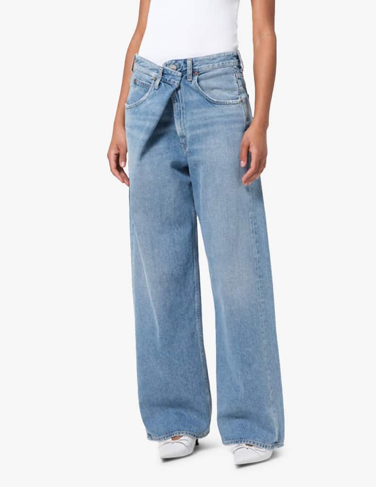 rinascente Agolde Jeans a gamba larga Vana Fold
