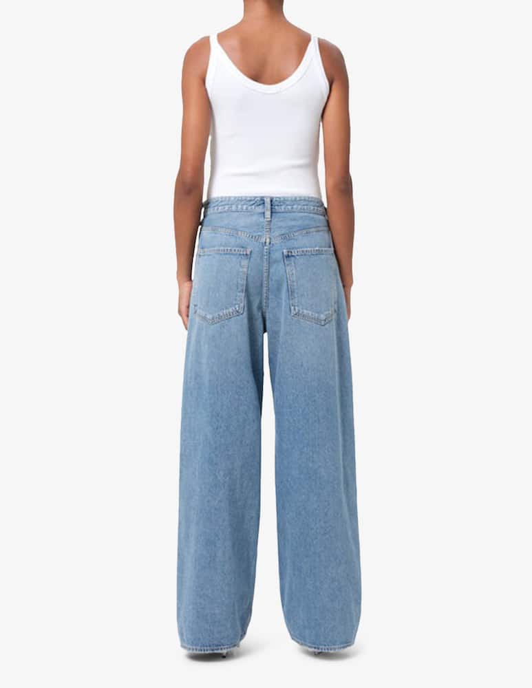 rinascente Agolde Jeans a gamba larga Vana Fold