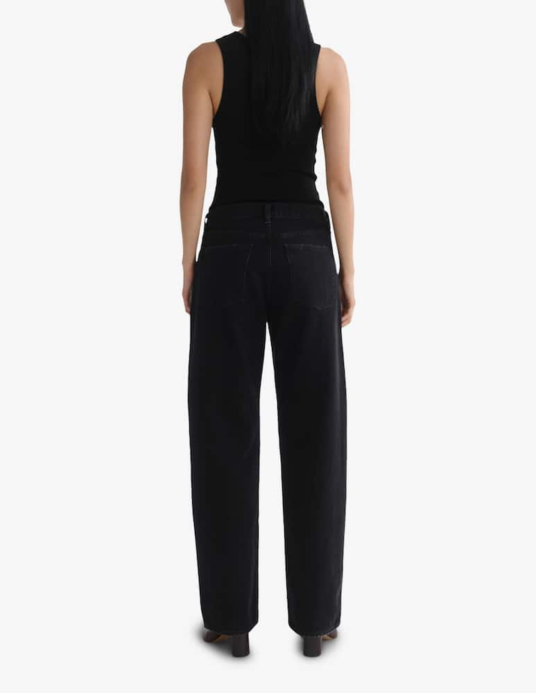 rinascente Agolde Criss cross straight-leg jeans