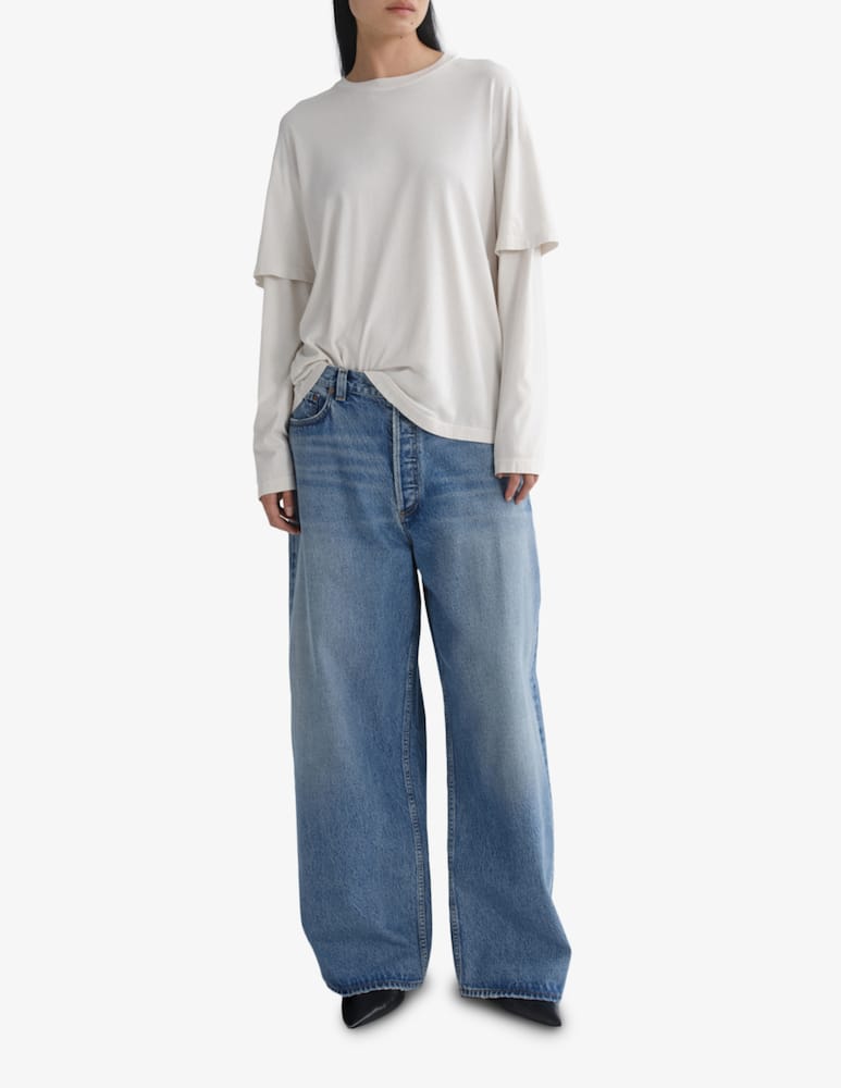 Agolde Lois layered long-sleeve t-shirt - picture 2 Agolde Lois layered long-sleeve t-shirt - picture 2