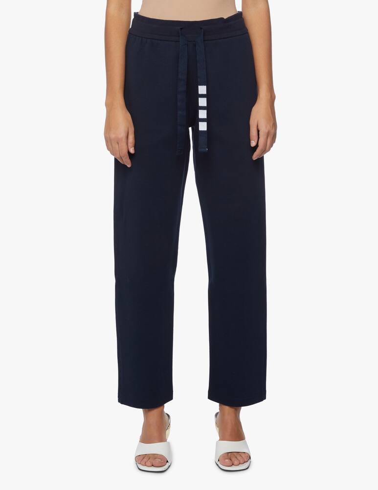 rinascente Thom Browne Pantaloni a gamba dritta in cotone