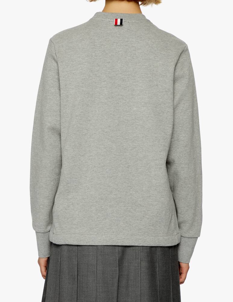 rinascente Thom Browne Felpa girocollo in cotone