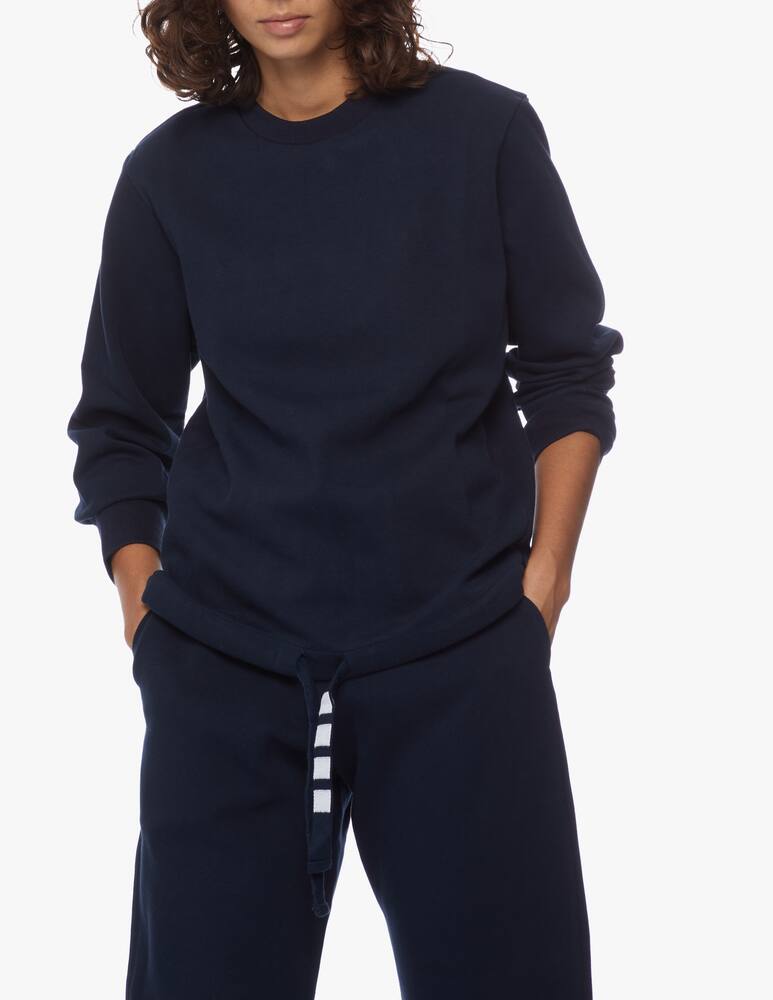 rinascente Thom Browne Felpa girocollo in cotone