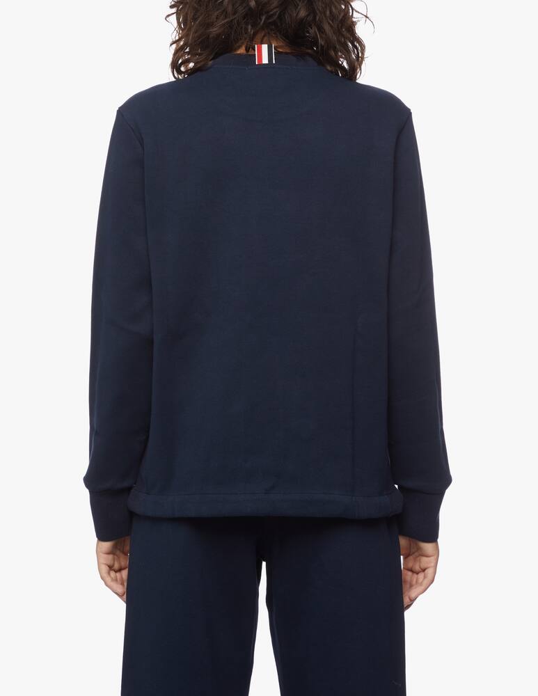 rinascente Thom Browne Felpa girocollo in cotone