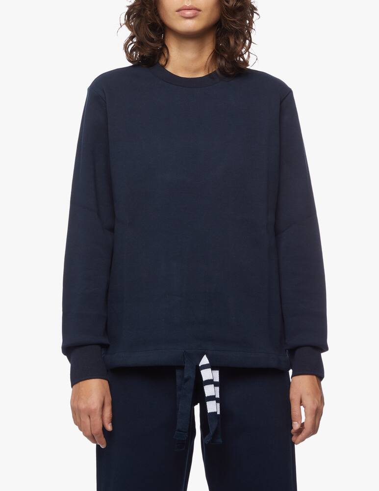 rinascente Thom Browne Felpa girocollo in cotone