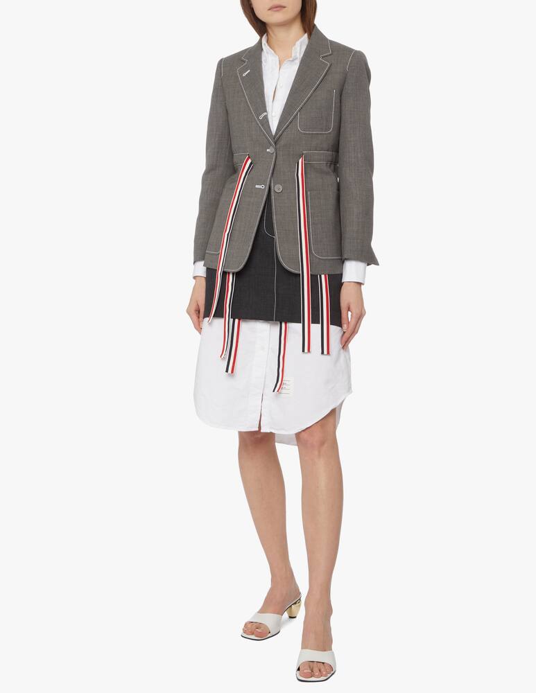 rinascente Thom Browne Belted wool blazer