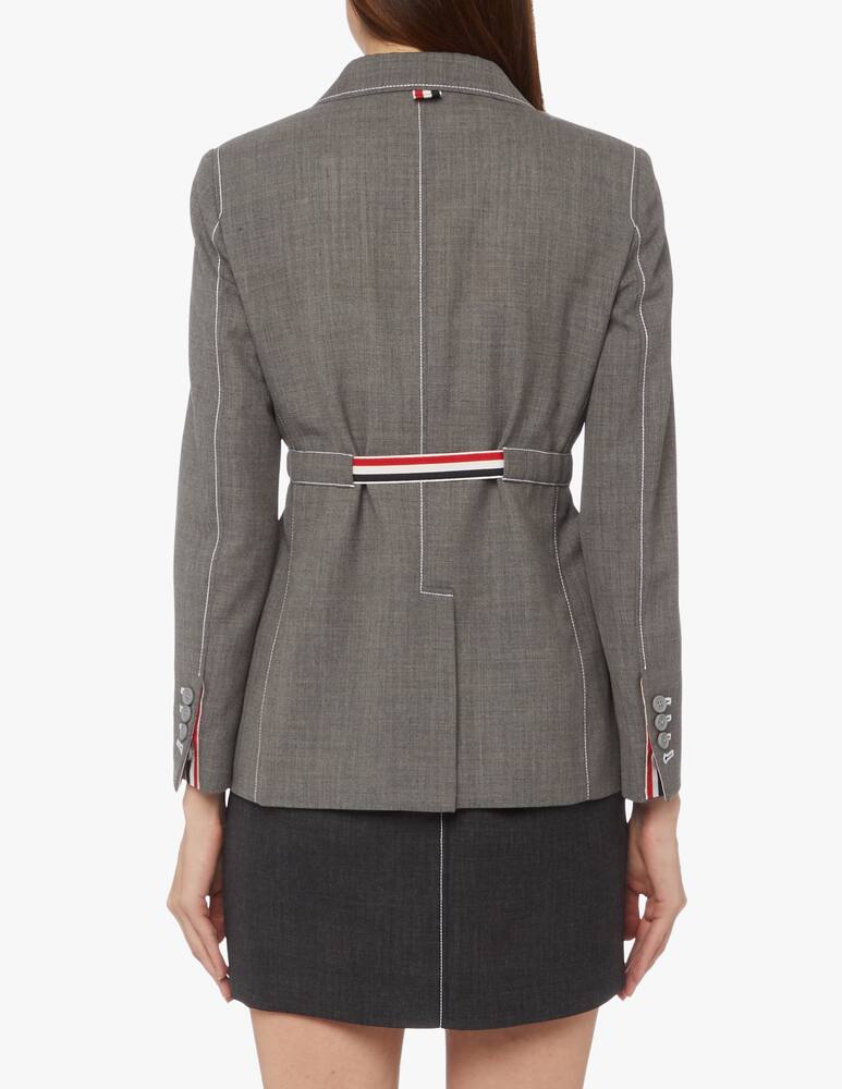rinascente Thom Browne Belted wool blazer
